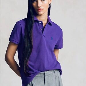 Ralph Lauren Purple Short Sleeve Polo